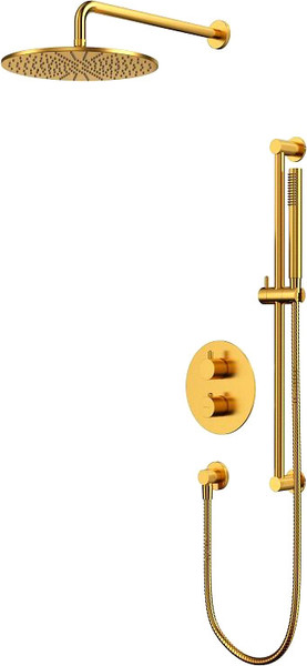 Душевая система со смесителем Whitecross Y YSET09GLB - фото