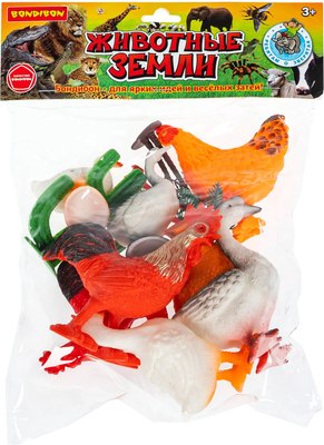 Набор фигурок игровых Bondibon Ребятам о Зверятах / ВВ6470