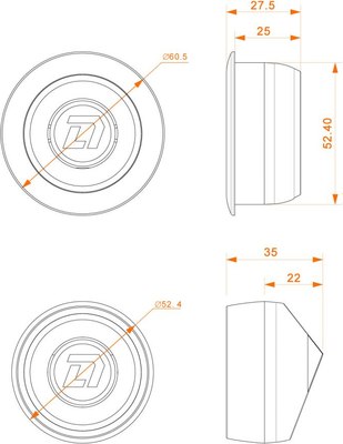 Твитер DL Audio Raven Easy Install Neo Tweeter V.2