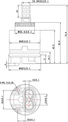 Картридж для смесителя Voda VCRT 40 High