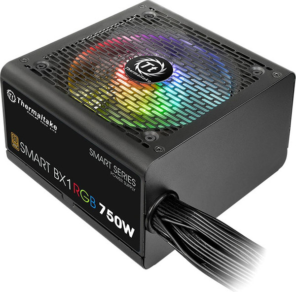 Блок питания для компьютера Thermaltake Smart BX1 RGB 750W (SP-750AH2NKB-2) - фото