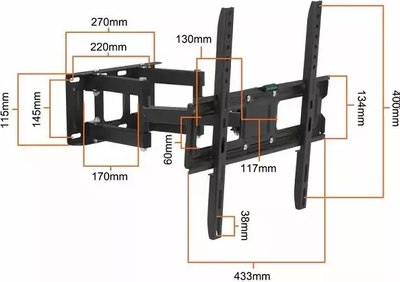 Кронштейн для телевизора Lextool LXLCD118