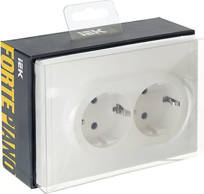 Розетка IEK Forte&Piano FP-R24-16-1-K01