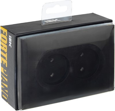 Розетка IEK Forte&Piano FP-R20-10-1-K02