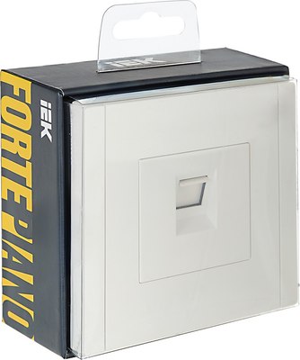 Розетка IEK Forte&Piano FP-K10-1-K01