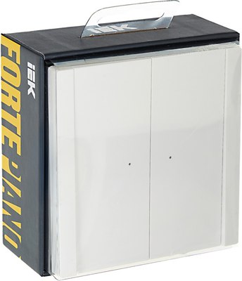 Выключатель IEK Forte&Piano FP-V20-1-10-1-K01