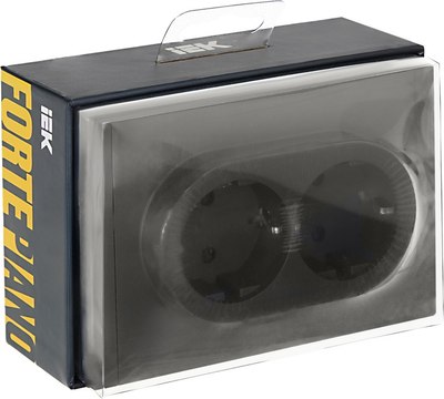 Розетка IEK Forte&Piano FP-R24-16-1-K03