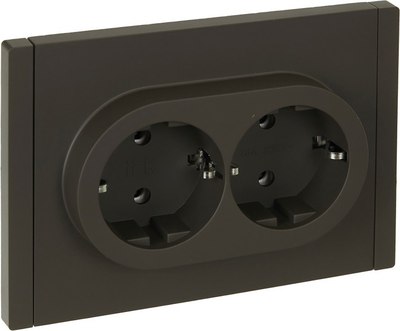 Розетка IEK Forte&Piano FP-R21-16-1-K03 - фото