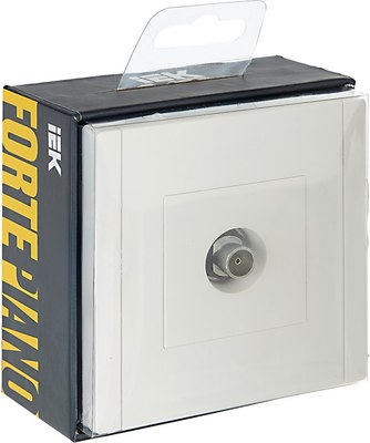 Розетка IEK Forte&Piano FP-A10-O-K01