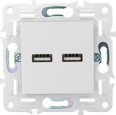 Розетка IEK Skandy SK-U21-D31-K01