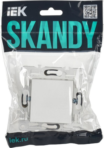 Декоративная заглушка для розетки IEK Skandy SK-PL10-K01