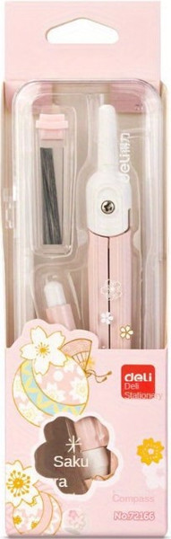 Циркуль Deli Sakura / 72166 - фото