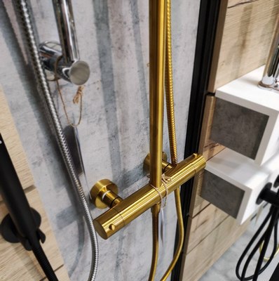 Душевая система со смесителем Whitecross Y1254GLB