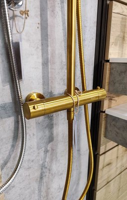 Душевая система со смесителем Whitecross Y1254GLB