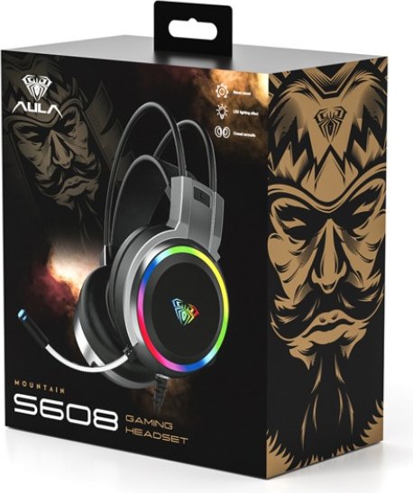 Наушники-гарнитура Aula S608