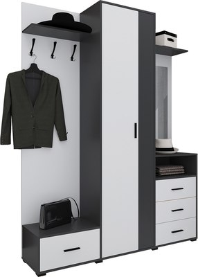 Секция в прихожую Интерлиния Вита-4