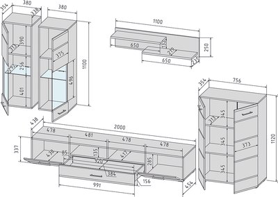 Горка Интерлиния Neo-1 с подсветкой