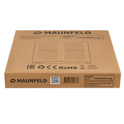 Индукционная варочная панель Maunfeld CVI594SF2WH Inverter