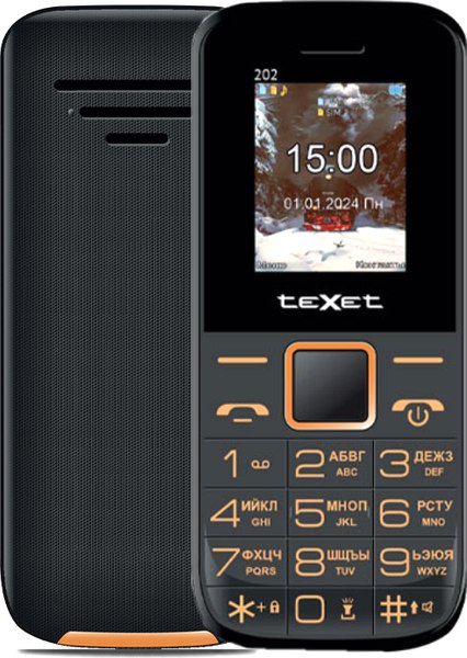 Мобильный телефон Texet TM-202 - фото
