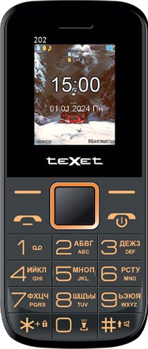 Мобильный телефон Texet TM-202