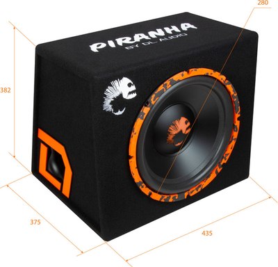 Корпусной активный сабвуфер DL Audio Piranha 12A SE