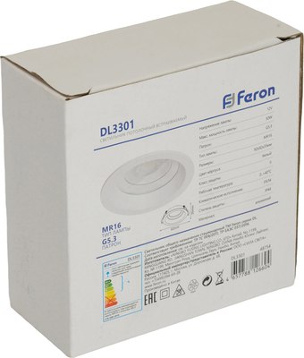 Точечный светильник Feron DL3301 / 48754