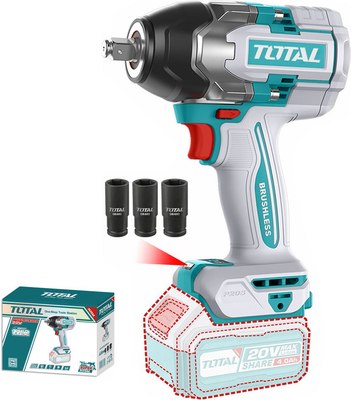 Аккумуляторный гайковерт TOTAL TIWLI20851 - фото
