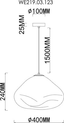 Потолочный светильник Wertmark Isola WE219.03.123
