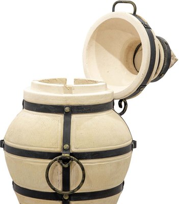 Тандыр Технокерамика Ахмат с откидной крышкой