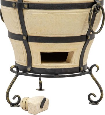 Тандыр Технокерамика Ахмат с откидной крышкой