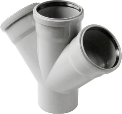 Крестовина внутренней канализации Valfex 110/50/50 45 (30) / 27111550 - фото