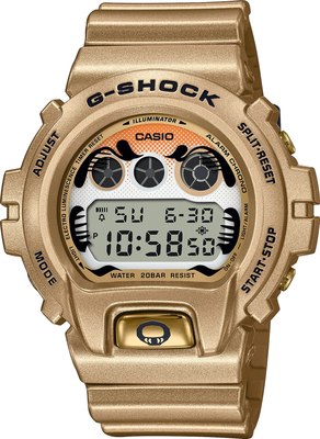 Часы наручные мужские Casio DW-6900GDA-9E - фото