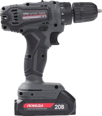 Аккумуляторная дрель-шуруповерт Победа ДА-20/2 Ли-М
