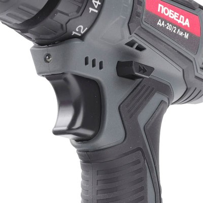 Аккумуляторная дрель-шуруповерт Победа ДА-20/2 Ли-М