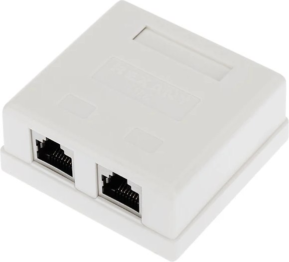 Розетка Rexant FTP RJ-45 8P8C CAT 6 / 03-0146 - фото