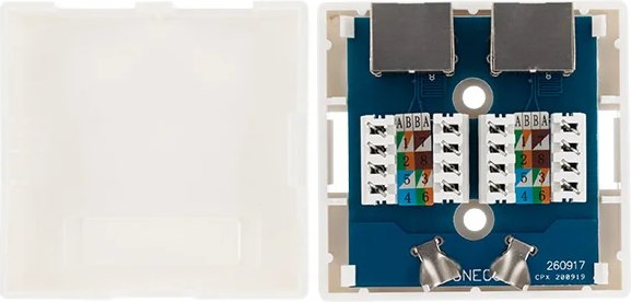 Розетка Rexant FTP RJ-45 8P8C CAT 6 / 03-0146