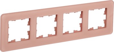 Рамка для выключателей и розеток IEK Brite BR-M42-G-41-K97 - фото