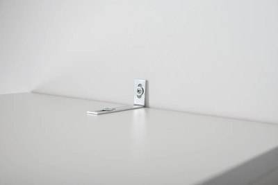 Стеллаж Mobi Марвэл 16.426 (белый PE шагрень/сатин 7045 SU/плэйн)