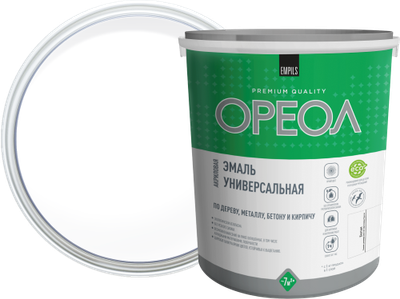 Эмаль Ореол Акриловая матовая