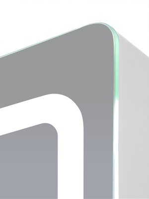 Шкаф с зеркалом для ванной Континент Race Led 500х700