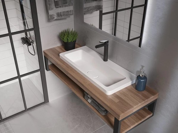 Умывальник Madera Modul Slim 80x36