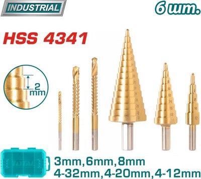 Набор сверл TOTAL TACSD2061