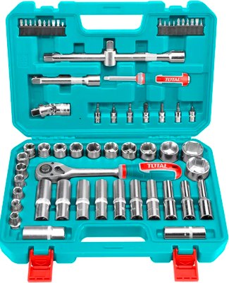 Универсальный набор инструментов TOTAL THT121602 - фото