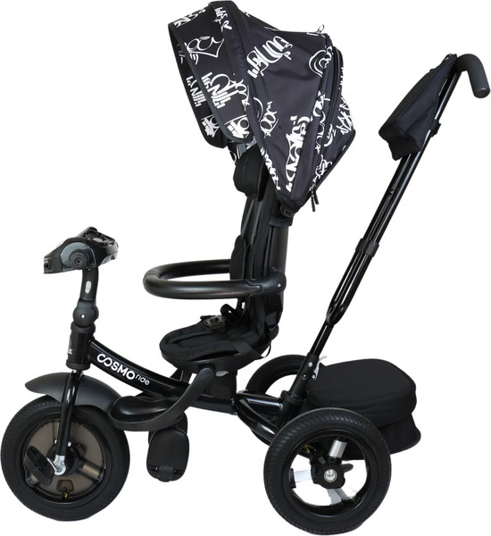 Трехколесный велосипед с ручкой CosmoRide LX-01ED