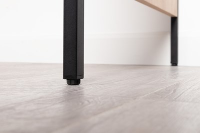 Письменный стол Mobi Брюс 12.157 (Battle rock FSC Santiago/ель карпатская 203-6 ПВХ/черный)