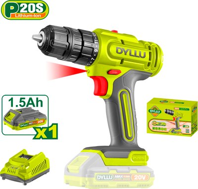 Аккумуляторная дрель-шуруповерт DYLLU DTCDP511