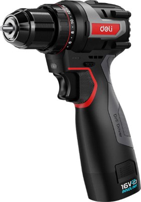 Аккумуляторная дрель-шуруповерт Deli EDE-CZ16-1D2 - фото