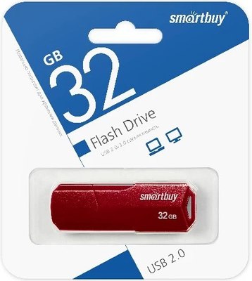 USB flash накопитель SmartBuy Clue 32GB / SB32GBCLU-BG