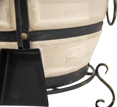 Тандыр Технокерамика Аполлон с откидной крышкой