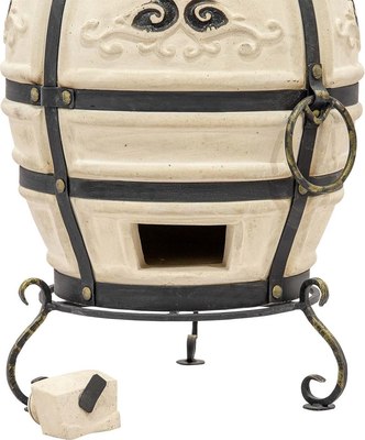 Тандыр Технокерамика Аполлон с откидной крышкой